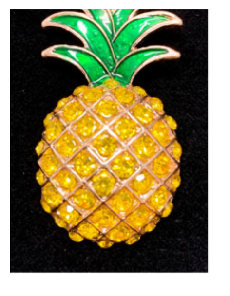 Food, Drink, And Cooking:  Pineapple Needle Minder Picture a Little Brighter and Deeper Then Actual Color The Meredith Collection ( Formerly Elizabeth Turner Collection)