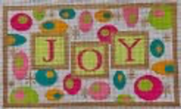 CH406J Mod Joy  9 1/8x 5 3/8 EyeCandy Needleart