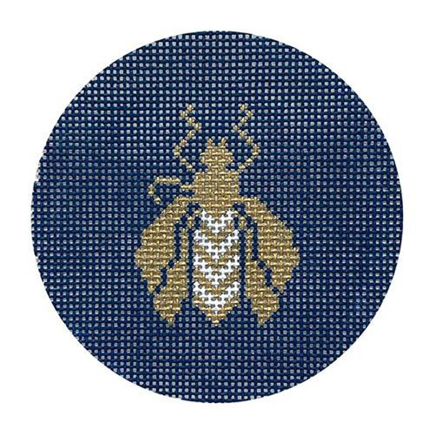 RD-807U Bee Round/Blue 4” DIA 14 Mesh Associated Talents