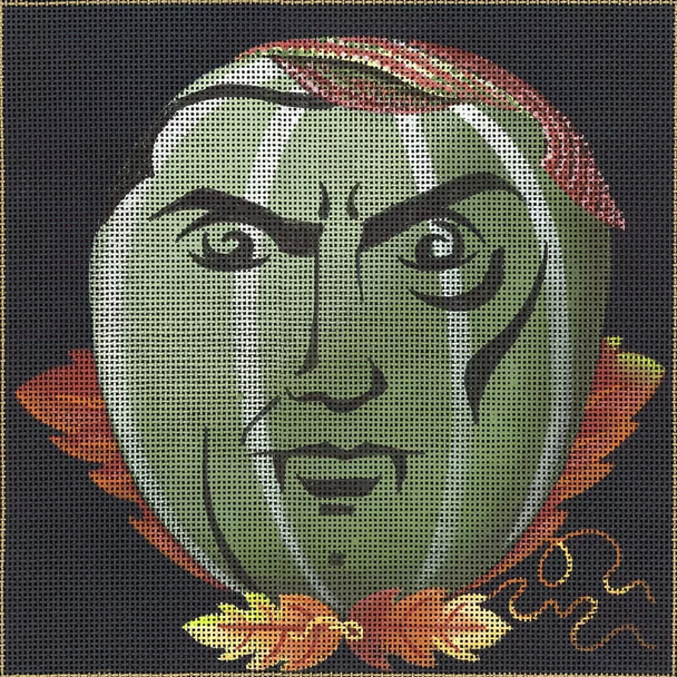 5112 Leigh Designs Count-in' 10" x 10" 13 Mesh Punkins Pumpkins