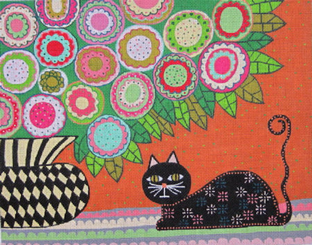 MAGGIE & CO. M-2069	Feline Florist II © Kerri Ambrosino/artlicensing.com		12-1/2 x 10	18 Mesh