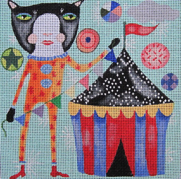 MAGGIE & CO. M-2052	Kitty Karnival © Sharon Bloom				8 x 8"		13 Mesh