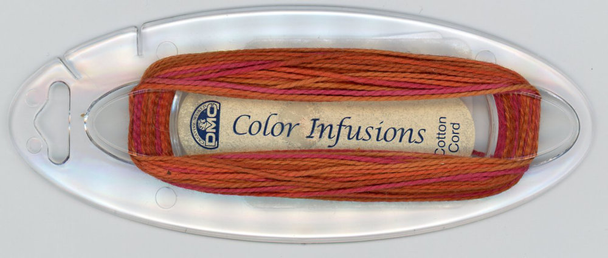 4130 Pumpkin Spice DMC Color Infusions Cotton Cord