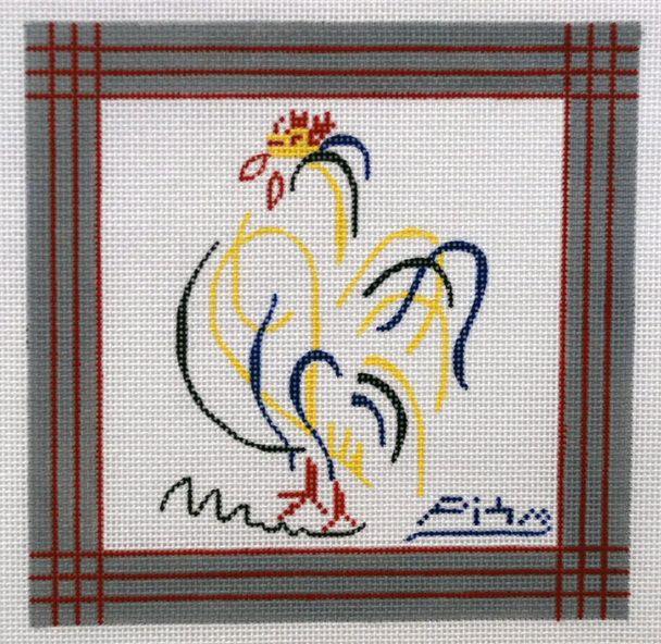 GS1020/GS1031 Picasso Rooster 13 Mesh MAGIC NEEDLE, INC. 