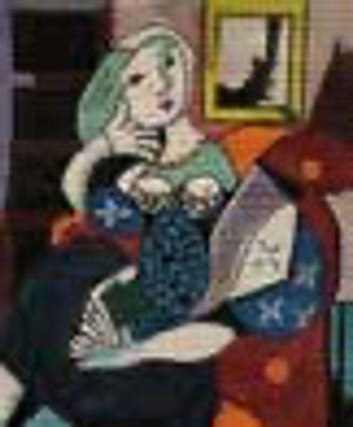 GS589 Picasso Woman Seated Woman MAGIC NEEDLE, INC. 