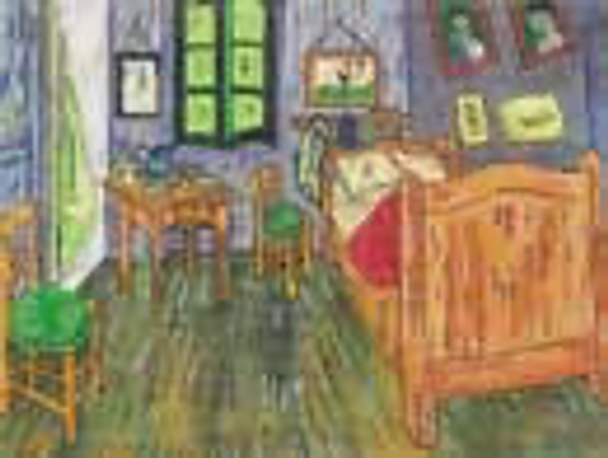 GS658 Van Gogh Bedroom MAGIC NEEDLE, INC. 