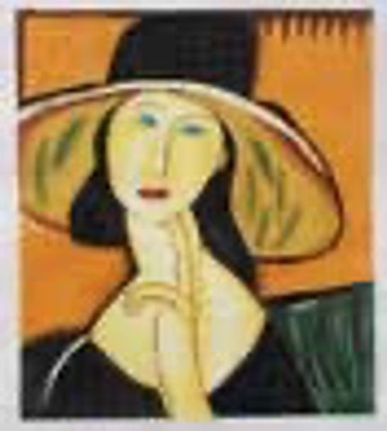 GS1306 Modigliani Woman with necklace and hat MAGIC NEEDLE, INC. 