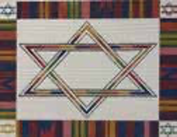 GS1342 Metallic Star Tallit MAGIC NEEDLE, INC. 