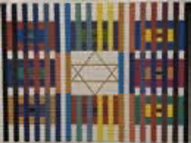 GS1333 Boxed Agam Tallit MAGIC NEEDLE, INC. 