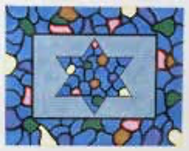 GS421 Mosaic Star Tallit MAGIC NEEDLE, INC. 