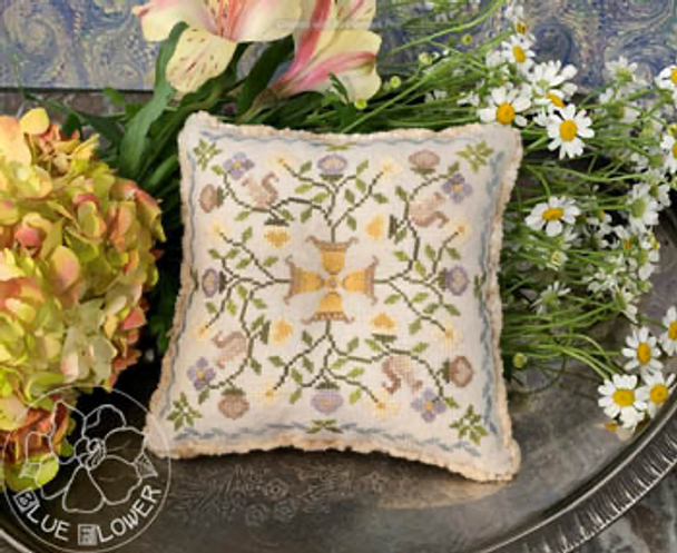 Summer Acorns 103W x 103H by Blue Flower, The 20-1119 WiBF114 YT