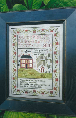 Stitch Girl Sampler 123W x 165H by Chessie & Me 20-1218