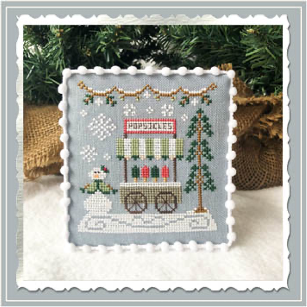 Snow Village 6 - Popsicle Cart by Country Cottage Needleworks 20-1120