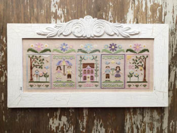 Spring Social by Country Cottage Needleworks 19-2232 YT 