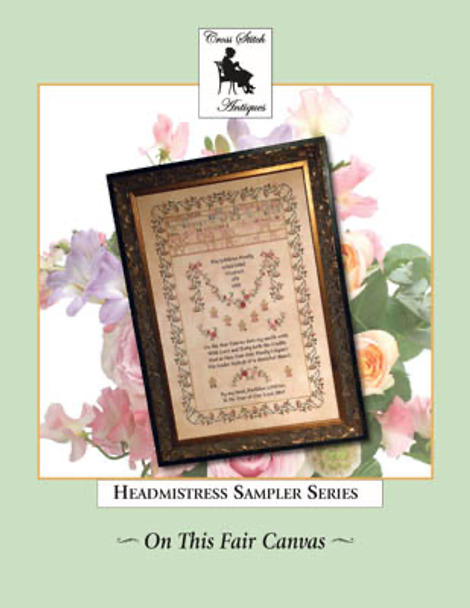 YT On This Fair Canvas - Family Tribute Sampler 304W x 480H by Cross Stitch Antiques 20-1166 YT