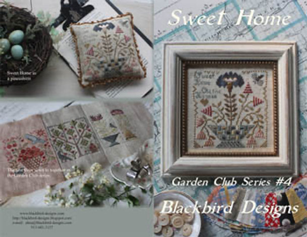 Sweet Home - Garden Club 4 by Blackbird Designs 16-1052