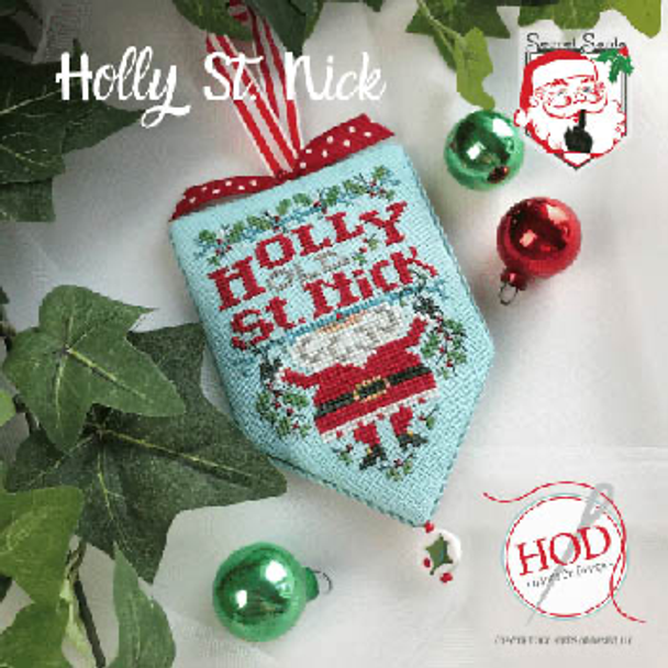 YT Holly St. Nick - Secret Santa 43 x 60  by Hands On Design