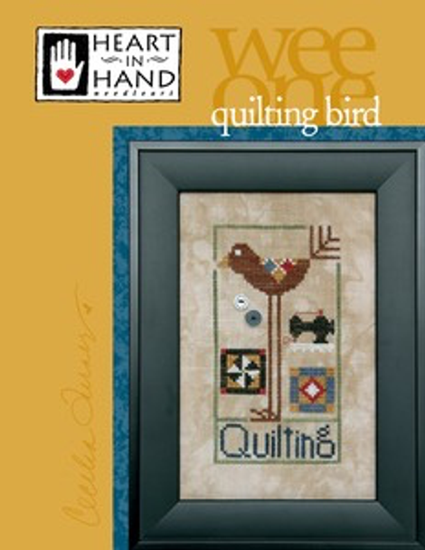 Wee One - Quilting Bird 42W x 79H by Heart In Hand Needleart 20-1422 YT