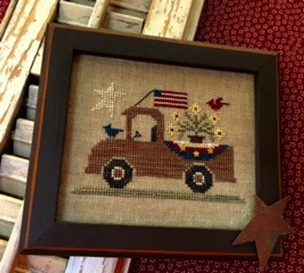 An All American Truck 68W x 45H by Homespun Elegance Ltd 19-2171 YT