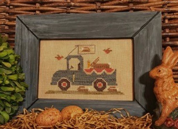 Hippity Hoppity Truck 70W x 45H by Homespun Elegance Ltd 20-1518 YT