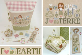 J'aime My Terre (I Love My Earth) by Jardin Prive' 20-1637