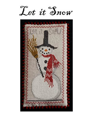 Let It Snow 61w x 129h by La D Da 25-3194