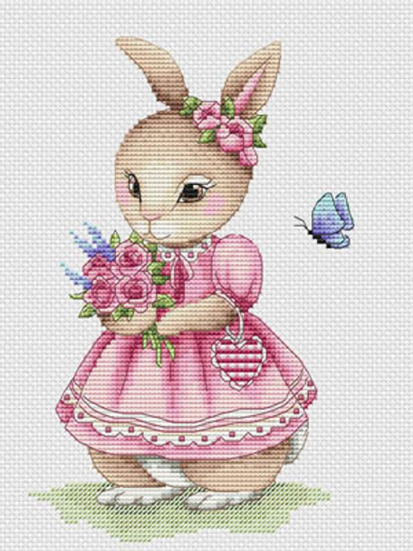 Spring Rabbit by Les Petites Croix De Lucie 20-1843