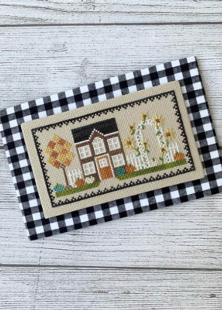 Harvest House 89W x 49H by Little Stitch Girl 20-1670 YT