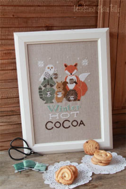 Winter Hot Cocoa 108 x 148. by Madame Chantilly 20-1225 YT