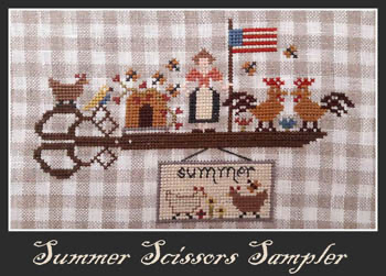 Summer Scissors Sampler by Nikyscreations 19-2050