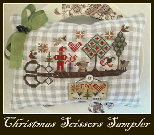 Christmas Scissors Sampler by Nikyscreations 19-2463