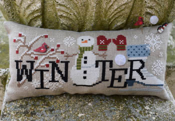 When I Think Of Winter (w/buttons) by Puntini Puntini 20-1314