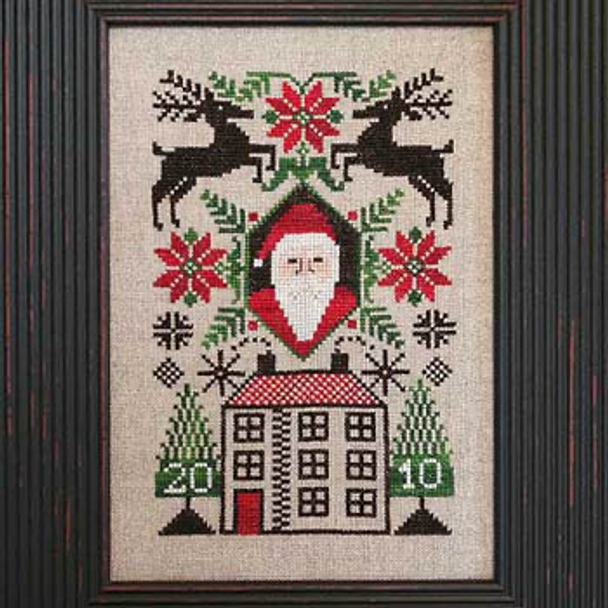 2010 Limited Edition Santa (CHART ONLY) by Prairie Schooler, The 13-1543