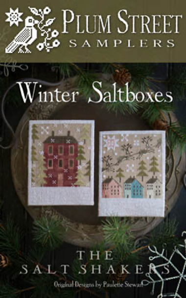 Winter Saltboxes 63W x 81H by Plum Street Samplers 19-2828 YT