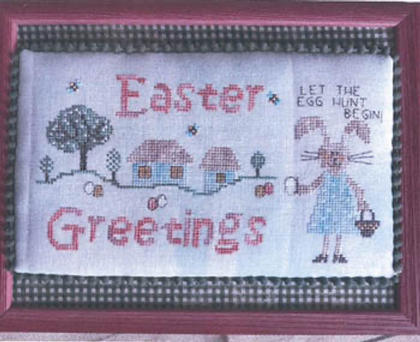 Easter Greetings  119W x 65H by Romy's Creations 20-1510 YT