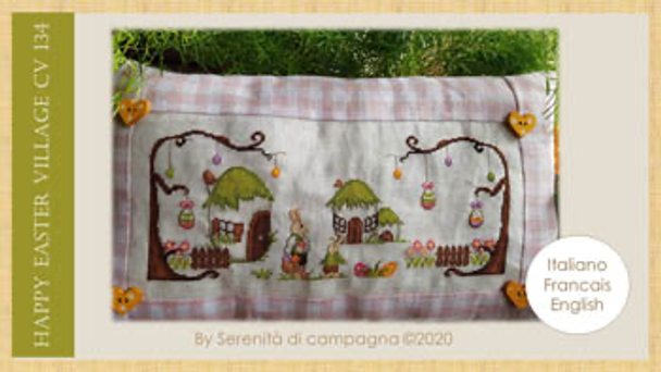 Happy Easter Village by Serenita Di Campagna 20-1741