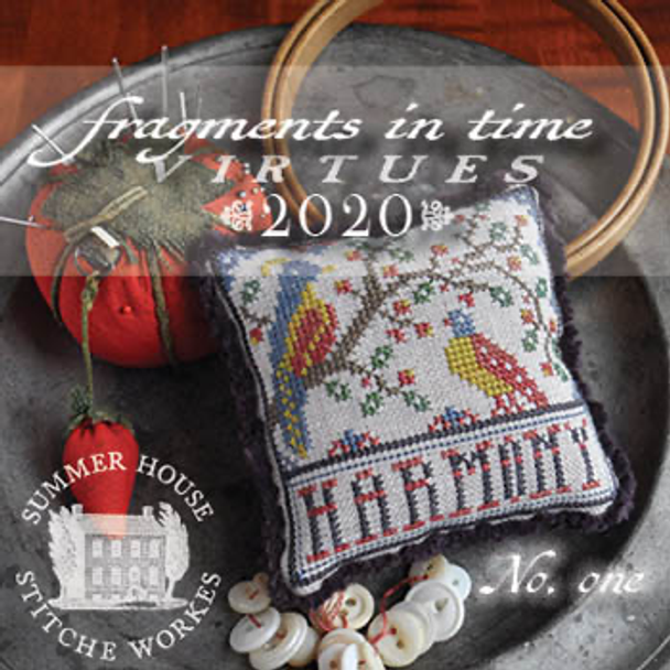 Fragments In Time 2020 - 1 Harmony 51w x 51h by Summer House Stitche Workes 20-1296 YT