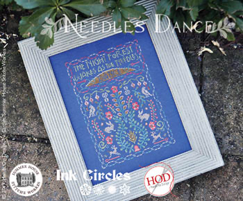 Needles Dance 97w x 133h by Summer House Stitche Workes 20-1777 YT