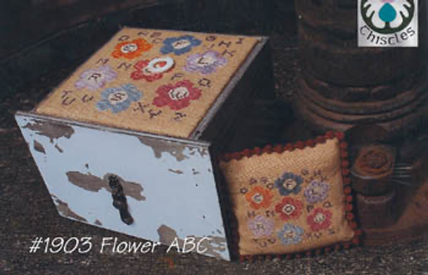 Flower ABC 65 x 65 by Thistles 20-1438  YT