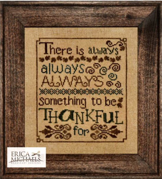 Always Thankful Classic by Erica Michaels! 20-1944