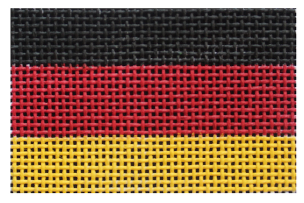 ME72 Germany Tag 13 Mesh 2" x 3" For Luggage tag inserts or wallet inserts! Madeleine Elizabeth