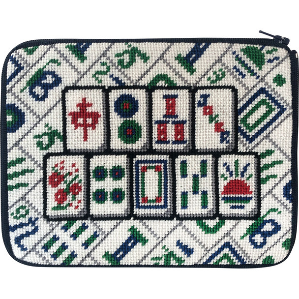 SZ7501 MAHJONGG TILES STITCH & ZIP MAHJONGG CASES Alice Peterson