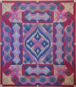 Bodacious Bargello Brenda E. Kocher Designs Intermediate Skill Level