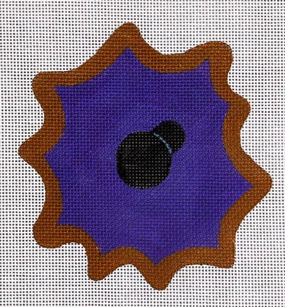 JC-36 Along Came a Spider 43⁄4x18 Mesh Stitch Guide Included JANET CASEY
