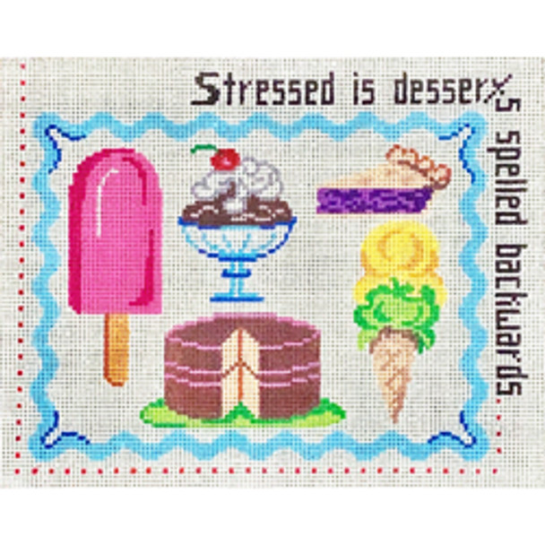 7352	WDS	Stressed is desserts spelled backwards 08 x 10	13 Mesh Patti Mann 