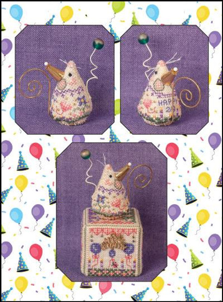 Birthday Mouse Only Just Nan Designs JNLEBM