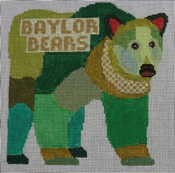 330	Baylor Bears 6.25 x 6.25 18 Mesh Pajamas and Chocolate