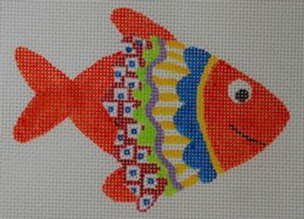 WWCO1315 Frilly Fish 8 x 6 - 13 Mesh Waterweave