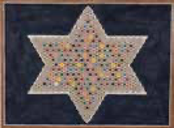 GS750 circle in star tallit MAGIC NEEDLE, INC. 