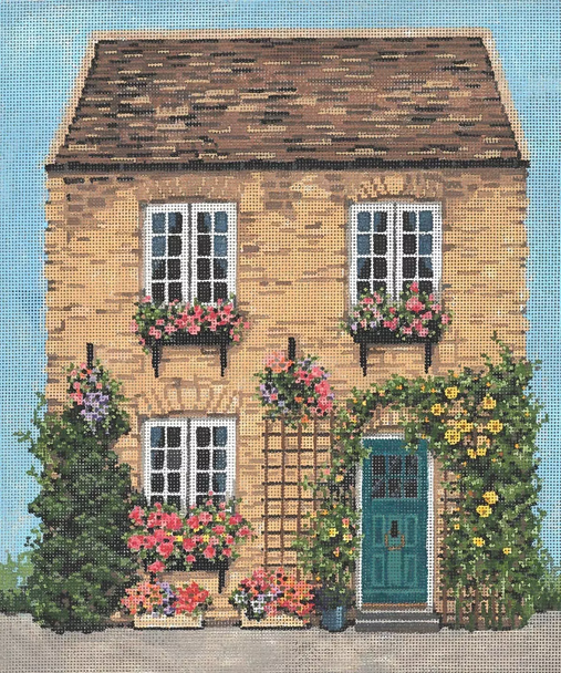 Malmesbury Home 16ct  13 x 14 Once In A Blue Moon By Sandra Gilmore 16-782